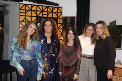 Primer encuentro Ellas Son Vitamina, participantes y Beatriz Fernández