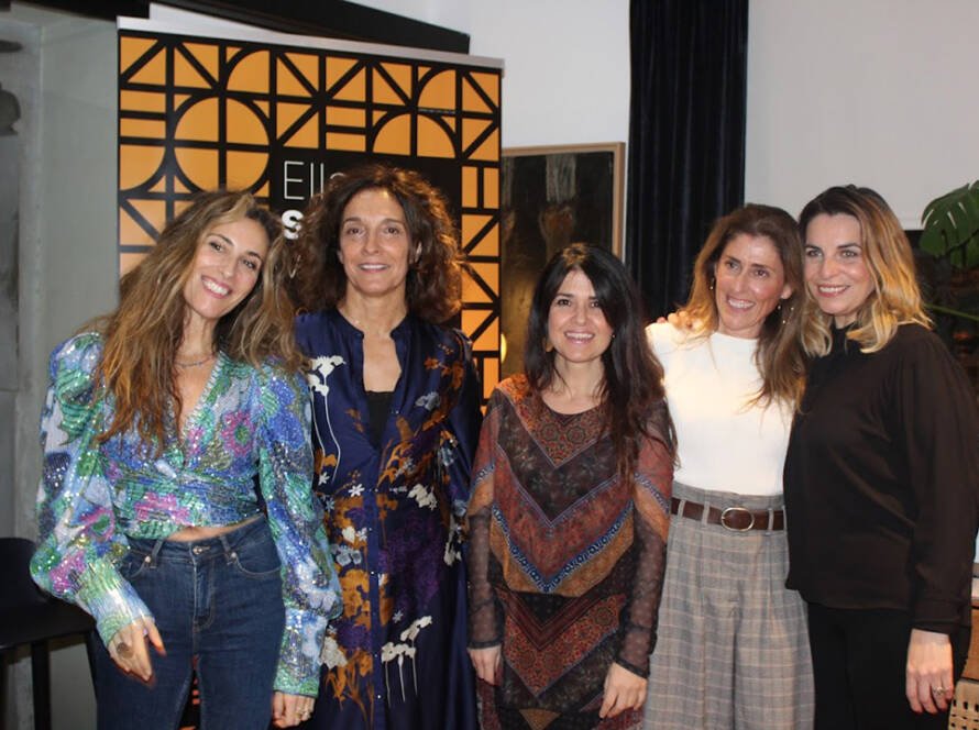 Primer encuentro Ellas Son Vitamina, participantes y Beatriz Fernández