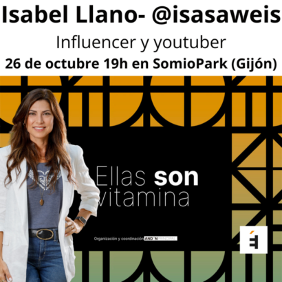 Edición de octubre vitaminas nos acompañará Isabel Llano
