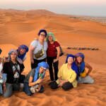 Mujeres vitamina en las dunas. Viaje a Marrakech